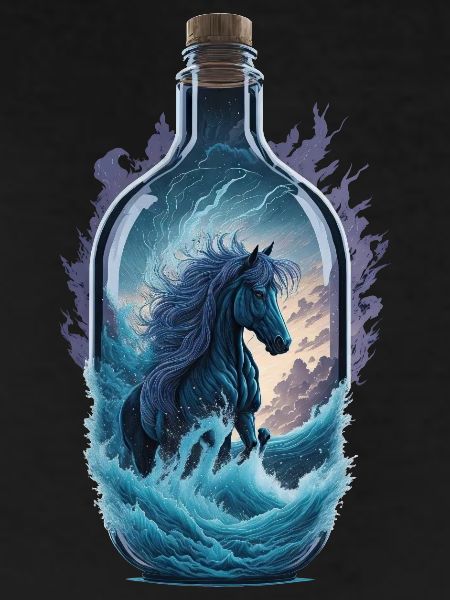 Horse Bottle