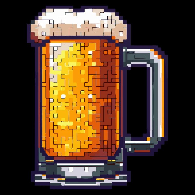 Bierkrug Pixel Bier