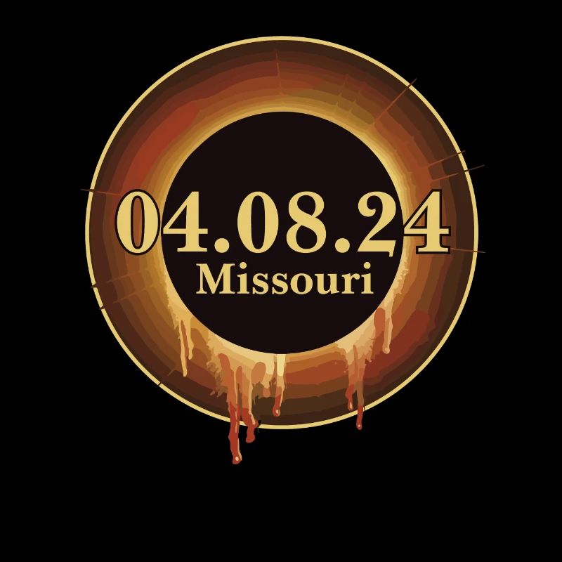 Total Solar Eclipse Path of Totality Missouri