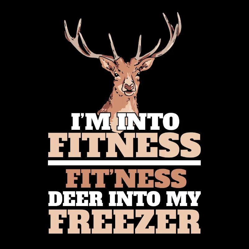 Chasse aux bois de cerf Je suis dans le cerf de remise en forme