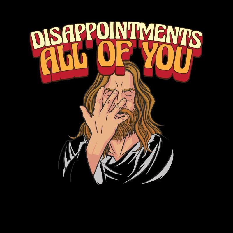 Déceptions à tous drôle Jesus Facepalm