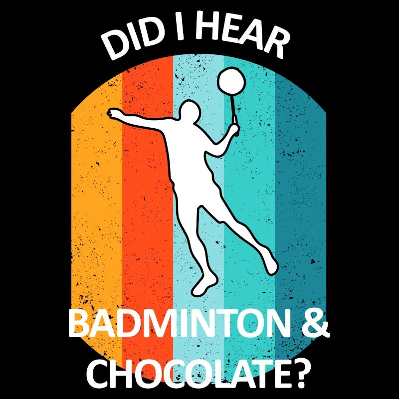 Badminton Badminton Badminton Player Chocolat