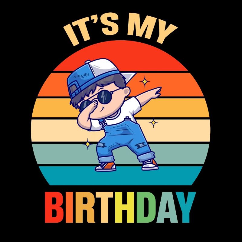 C’est mon anniversaire garçons filles Dabbing cadeau d’anniversaire