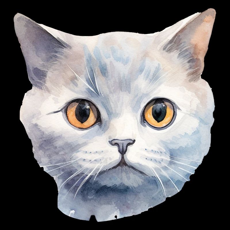 Britisch Kurzhaar Wasserfarben