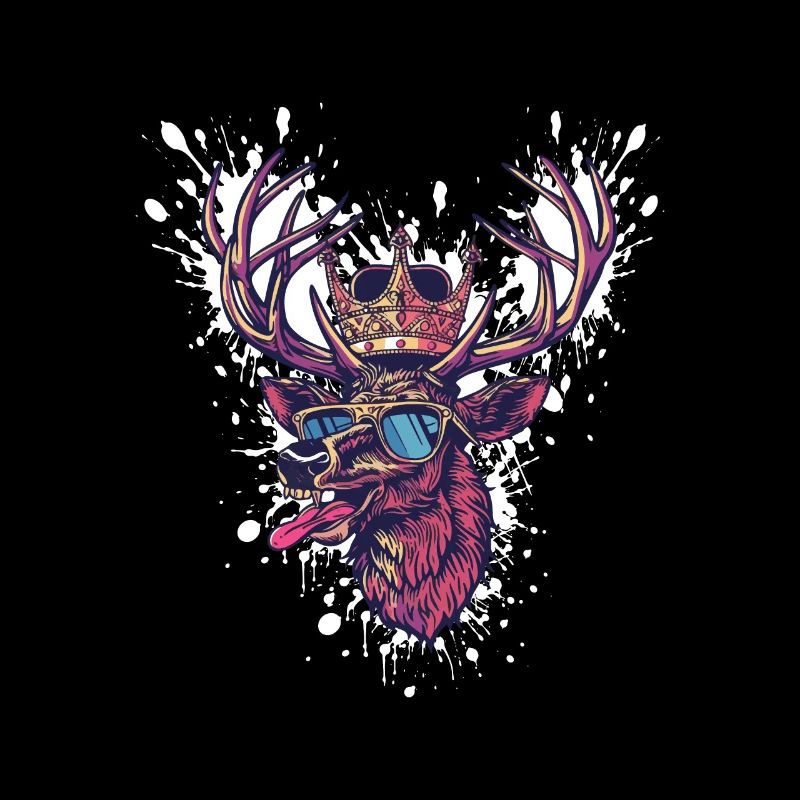 Bande dessinée de cerf