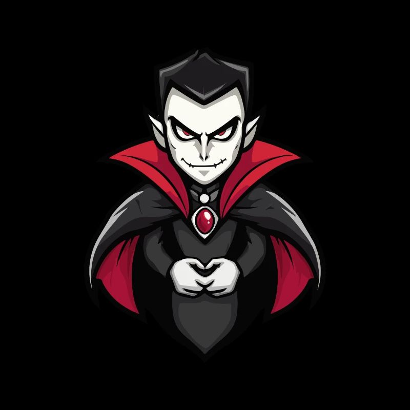 Bande dessinée vampire Halloween