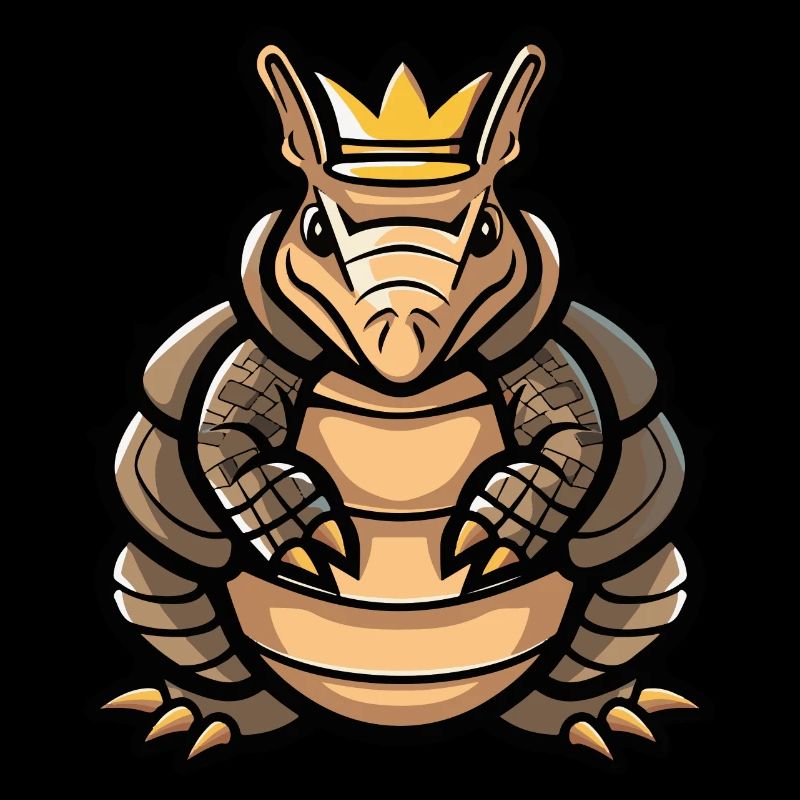 Armadillo Comic Crown