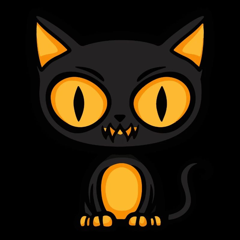 Chat Halloween Bande dessinée Chat