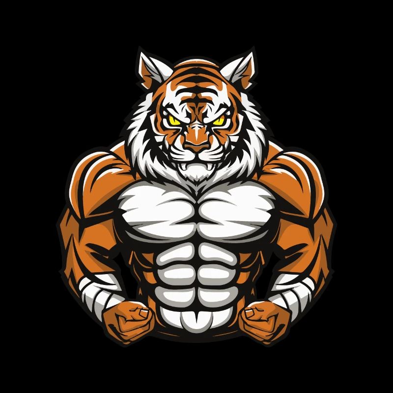 Tiger Muscles Bodybuilding