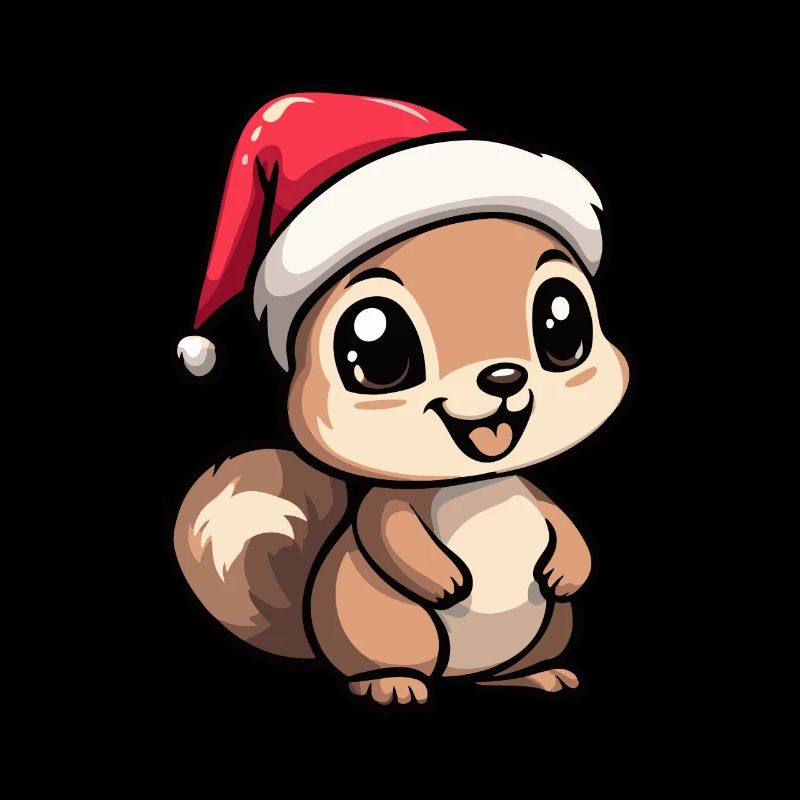Eichhörnchen Weihnachten Niedlich
