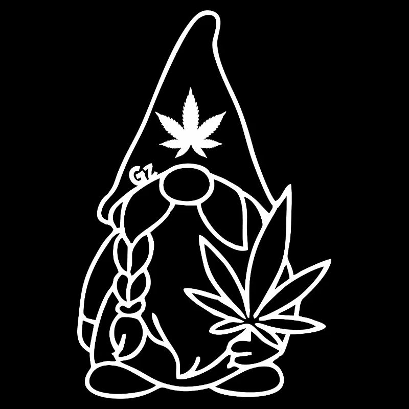 Wikingerzwerg Wikingerwichtel mit Hanfblatt