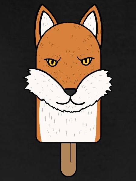 Fox Head Popsicle