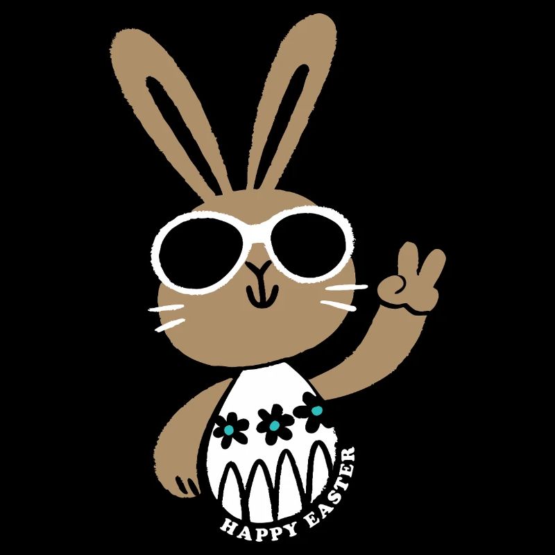 Happy Easter - Osterhase - Osterei - Geschenk