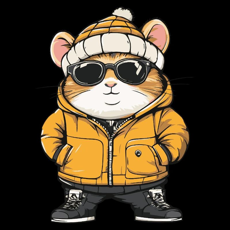 Hamster Bande dessinée cool