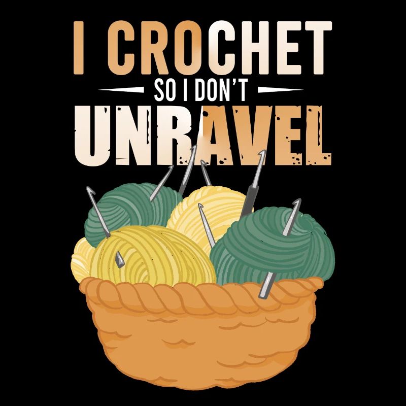 knitting crochet sewing wool needle - gift idea