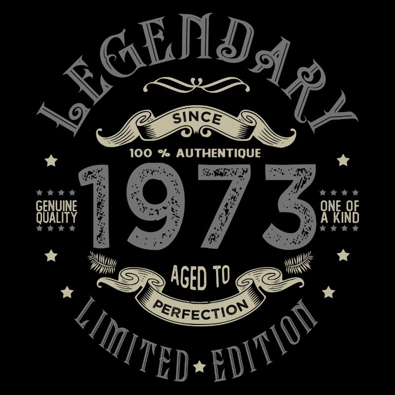 1973 Anniversaire legendary since 1973