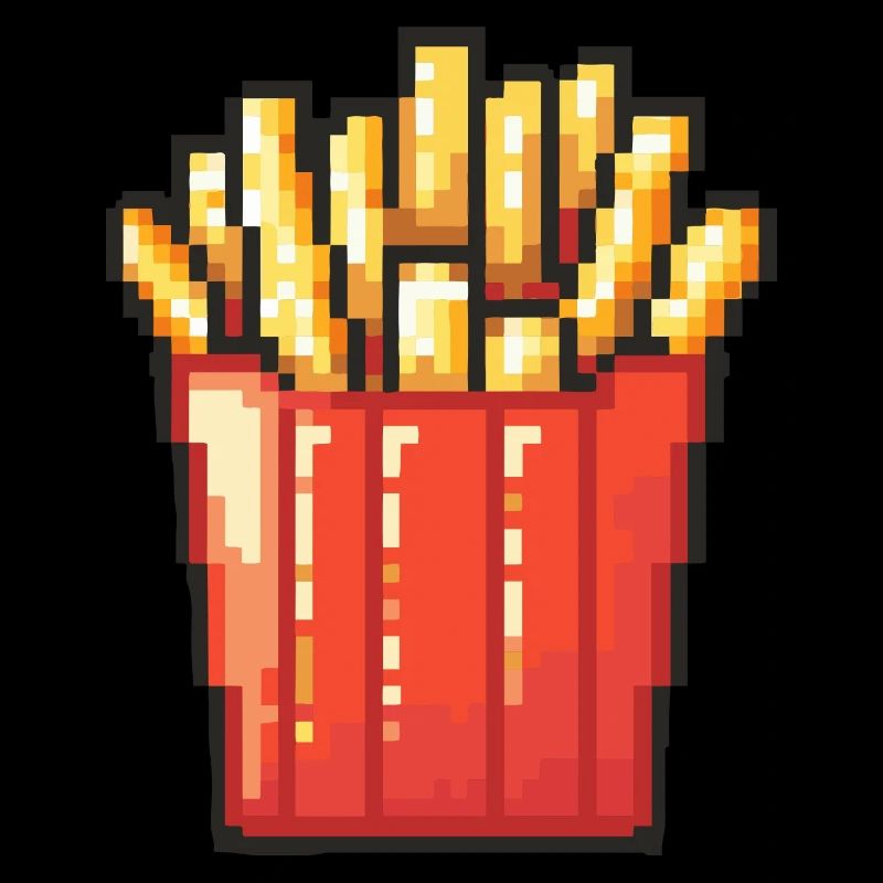 Pommes Pixel Gamer
