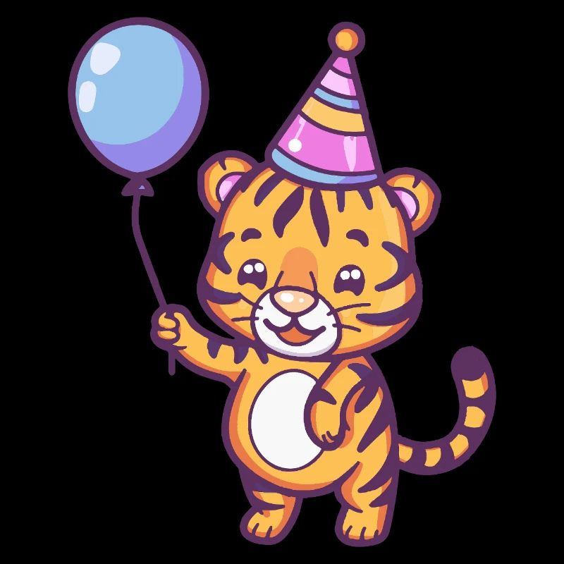 Tigre Anniversaire Bébé