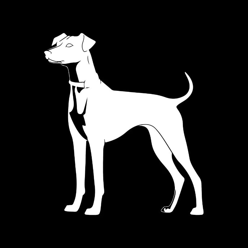 Whippet Dog Silhouette