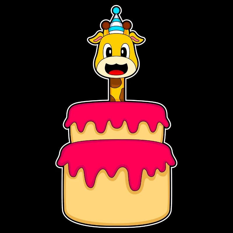 Gâteau d’anniversaire girafe