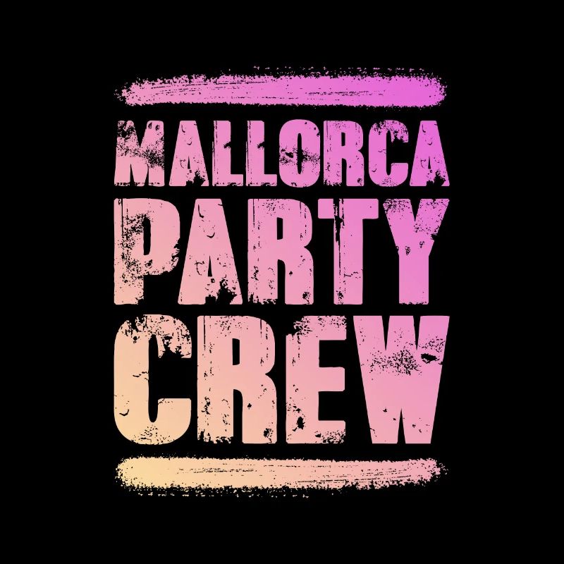 Mallorca Party Crew Coloré