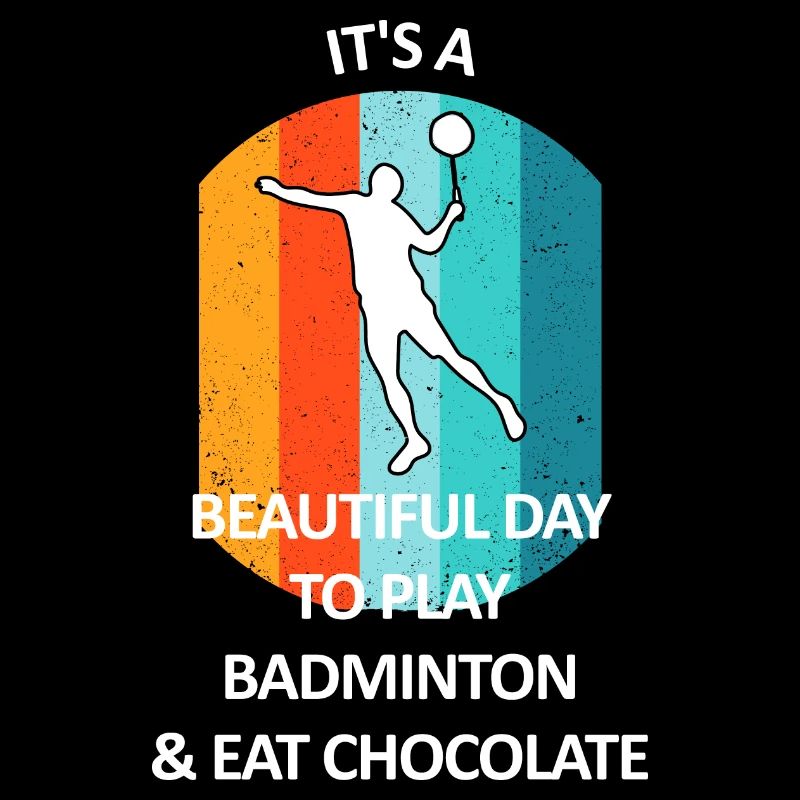 Badminton Badminton Badminton Player Chocolat