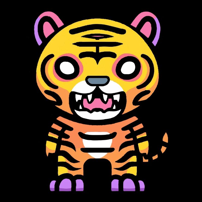 Tigre Halloween Bande Dessinée