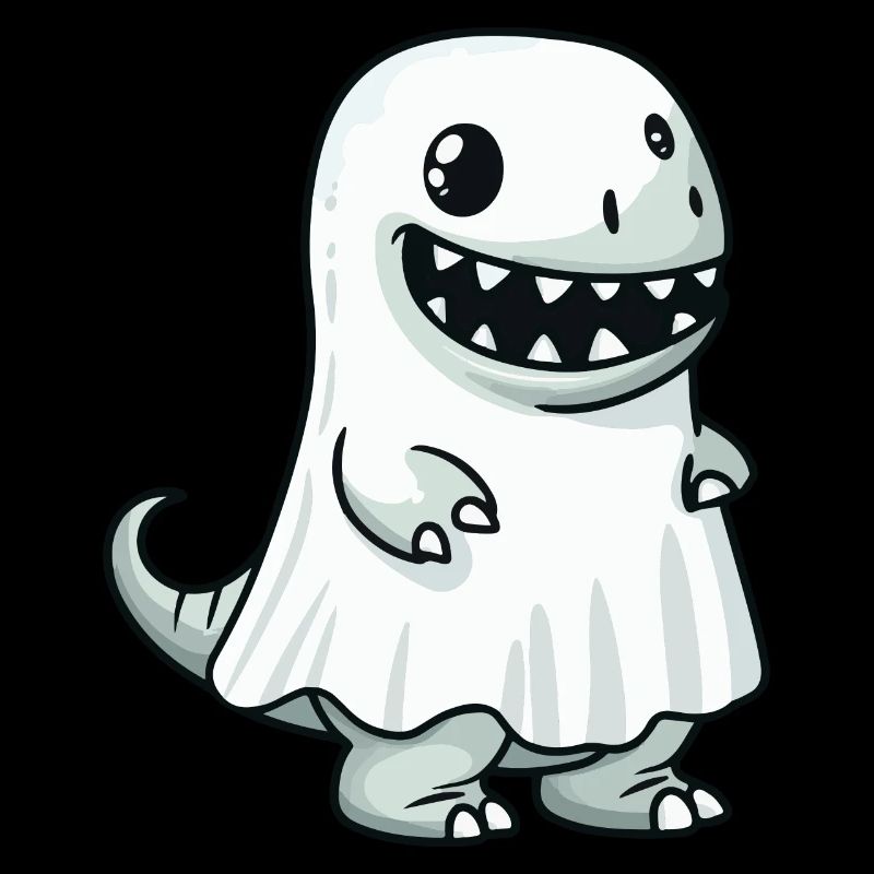 Dinosaurier T-Rex Halloween Geist