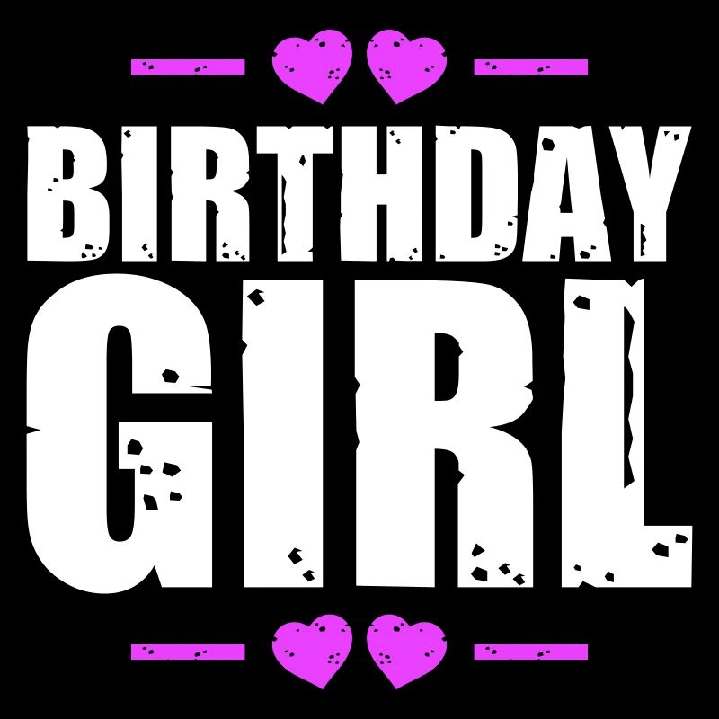 fille d’anniversaire disant