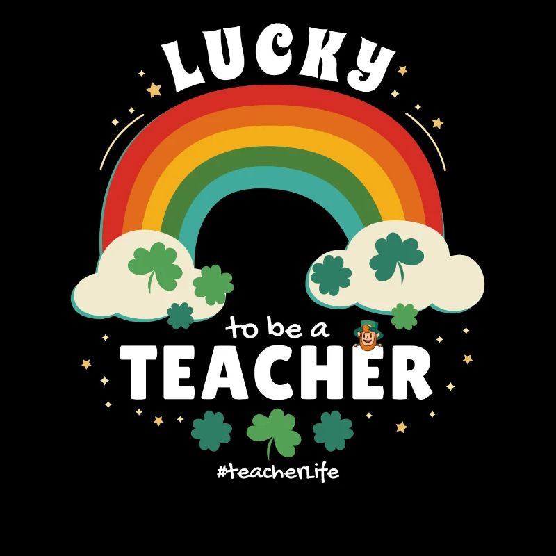 Glücklich, ein Lehrer zu sein, unterrichte ich das süßeste Kleine