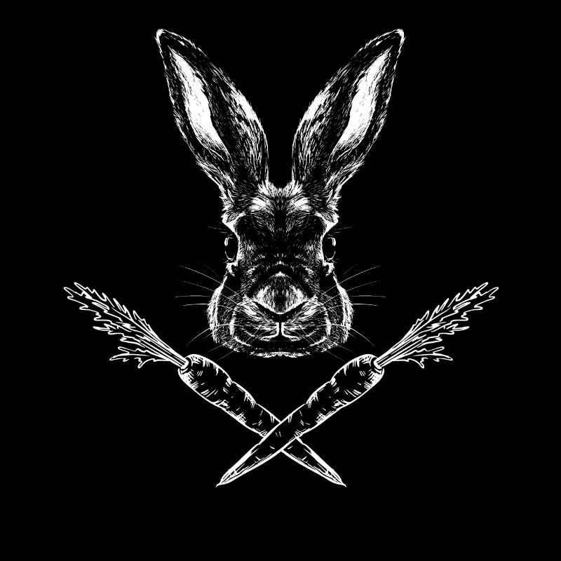 Jolly Roger Easter Funny Bunny Apparel pour oeuf