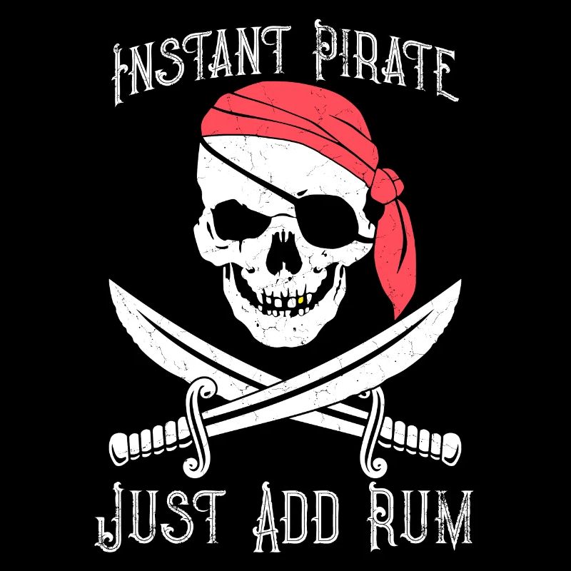 Instant Pirate Fügen Sie einfach Rum für Gasparilla hinzu oder