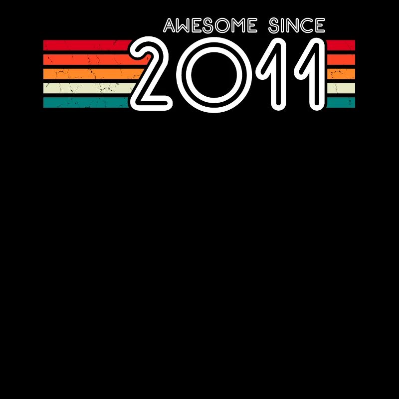 Awesome Since 2011 12th Birthday Gifts 12 Years