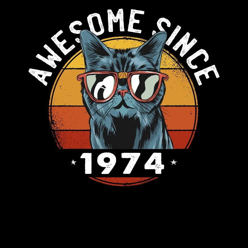 Awesome Since 1974, 49 yr old, 49th Birthday
