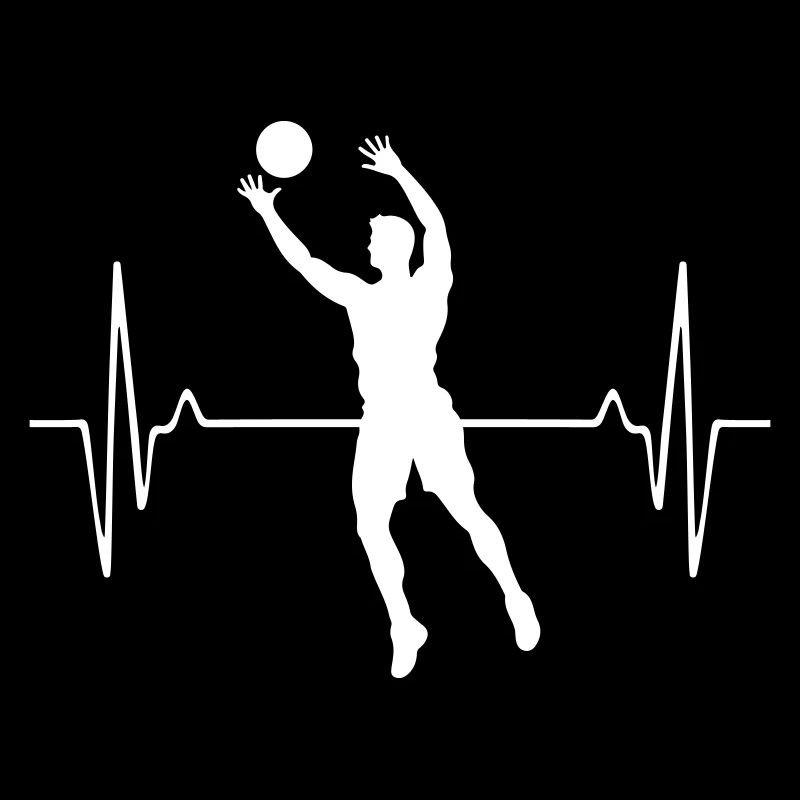 Fréquence d’impulsion du joueur de volley-ball