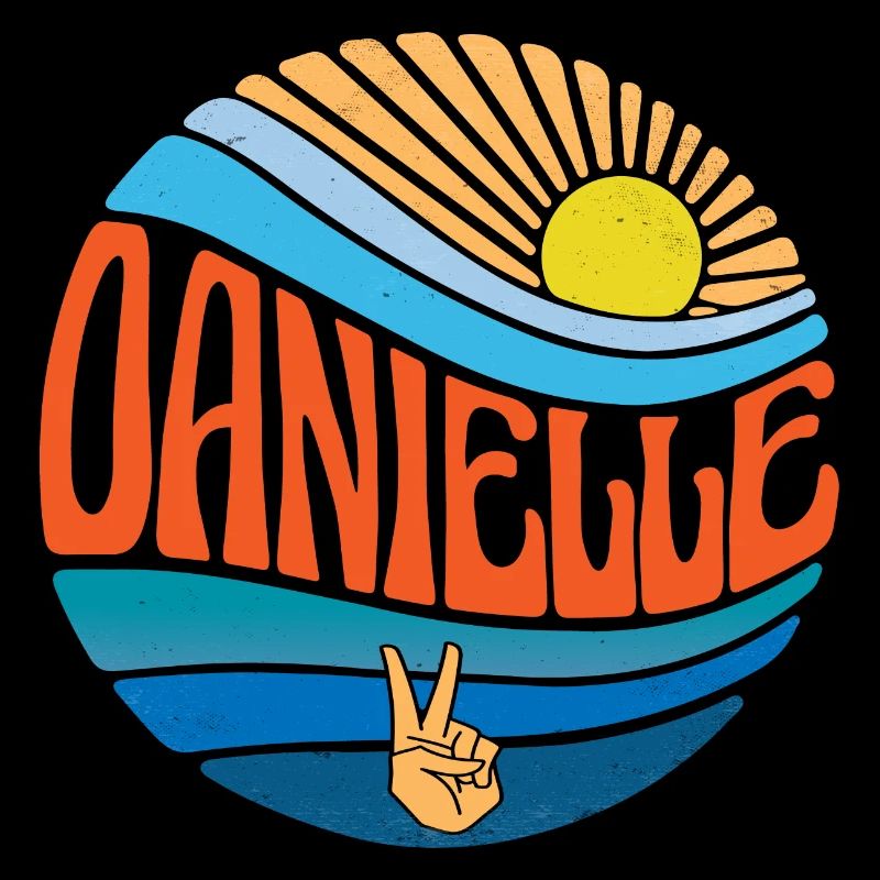Danielle Hemd Vintage Sunset Danielle Groovy Krawatte