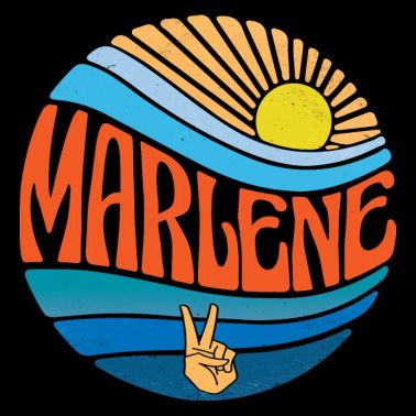 Camicia Marlene Vintage Sunset Marlene Groovy Cravatta