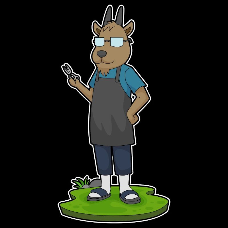 Coiffeur de chèvre Ciseaux