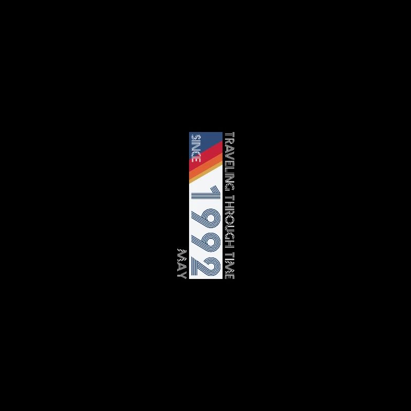 Conception drôle d'anniversaire de voyage dans le temps mai 1992