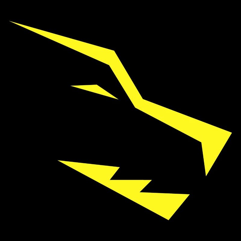 Symbole GYMDOG Jaune Éclair