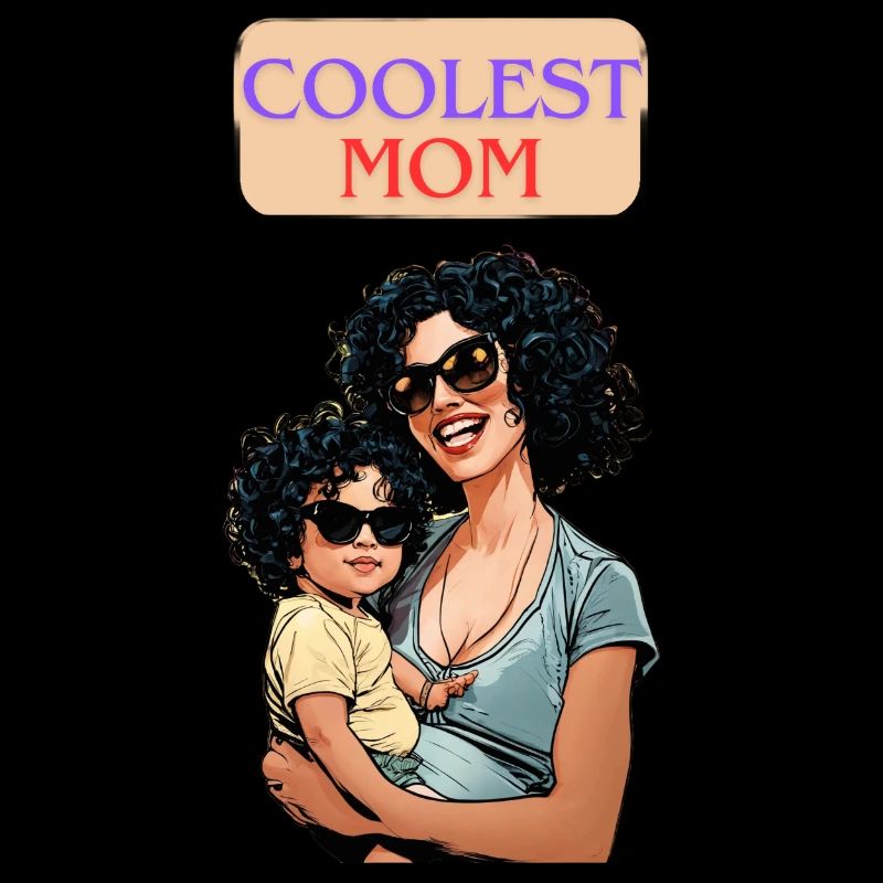 COOLEST MOM MUM cool mutter mama