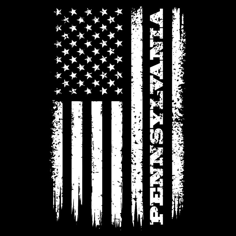 Drapeau des États-Unis Pennsylvanie Cadeau de l’État