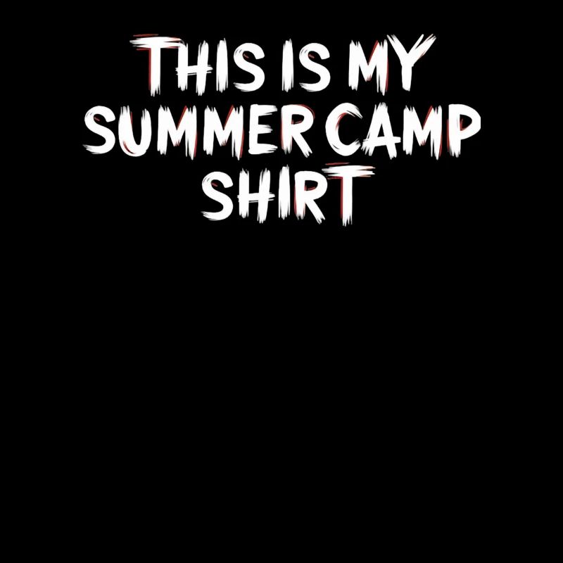 C’est ma chemise de camp d’été - parfaite pour le camp