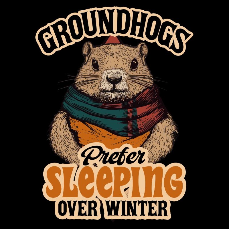 Groundhogs Prefer Sleeping Over Winter Funny