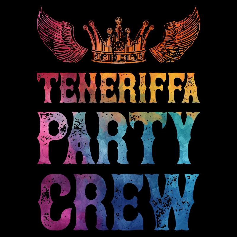 Teneriffa Party Crew Spruch