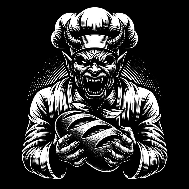 Le diable dans le rôle du boulanger - Devil’s Baker