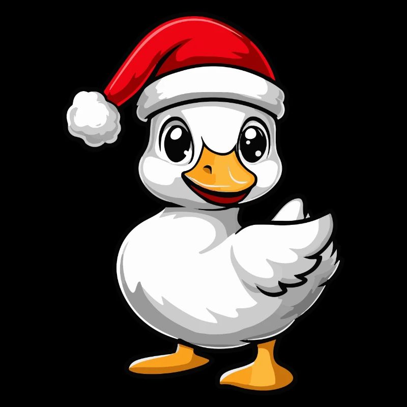 Gans Weihnachten Niedlich
