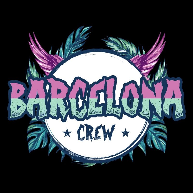 Équipage de Barcelone Coloré
