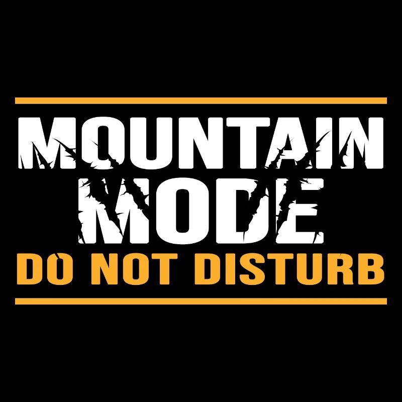 Bergsteiger Seilschaft Klettern "Mountain-mode"