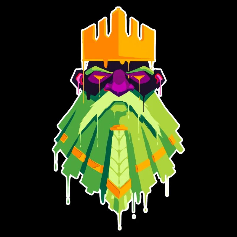A Beautiful and Funny Dwarf King Design